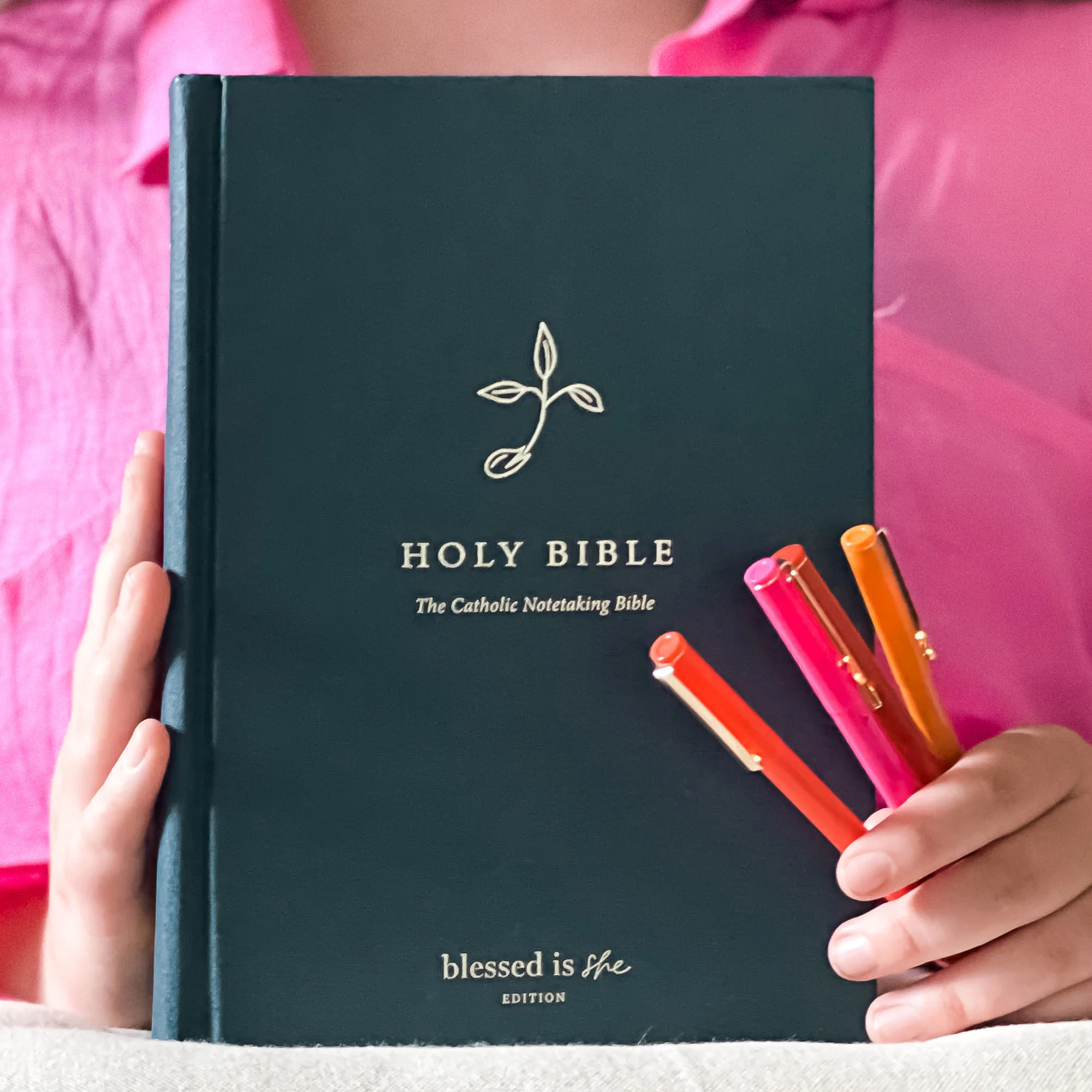 The Catholic Notetaking Bible: Blessed Is She Edition