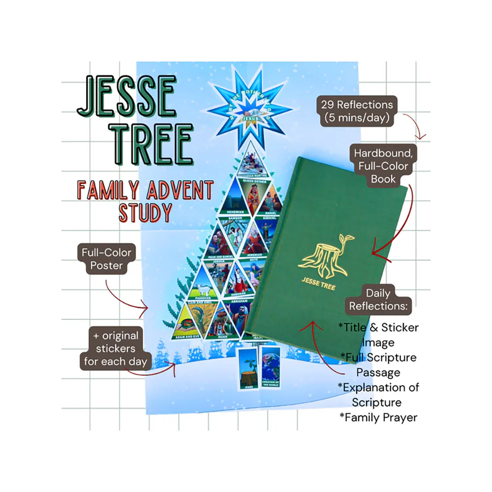 The Jesse Tree: Advent Devotional for Families (Hardcover) - Image 3