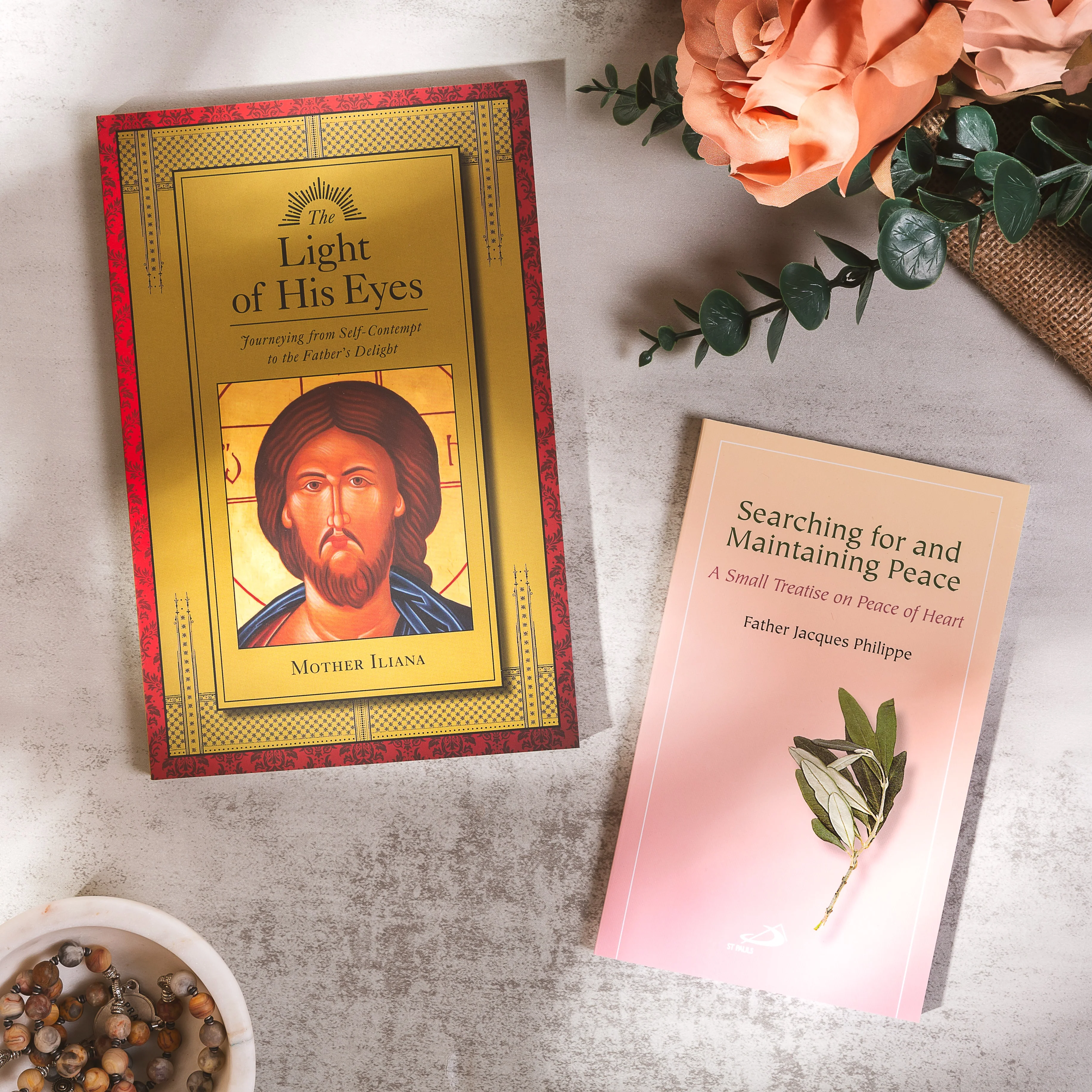 The Light of His Eyes: Journeying from Self-Contempt to the Father's Delight & Searching for and Maintaining Peace - A Small Treatise on Peace of Heart (2 Book Set)
