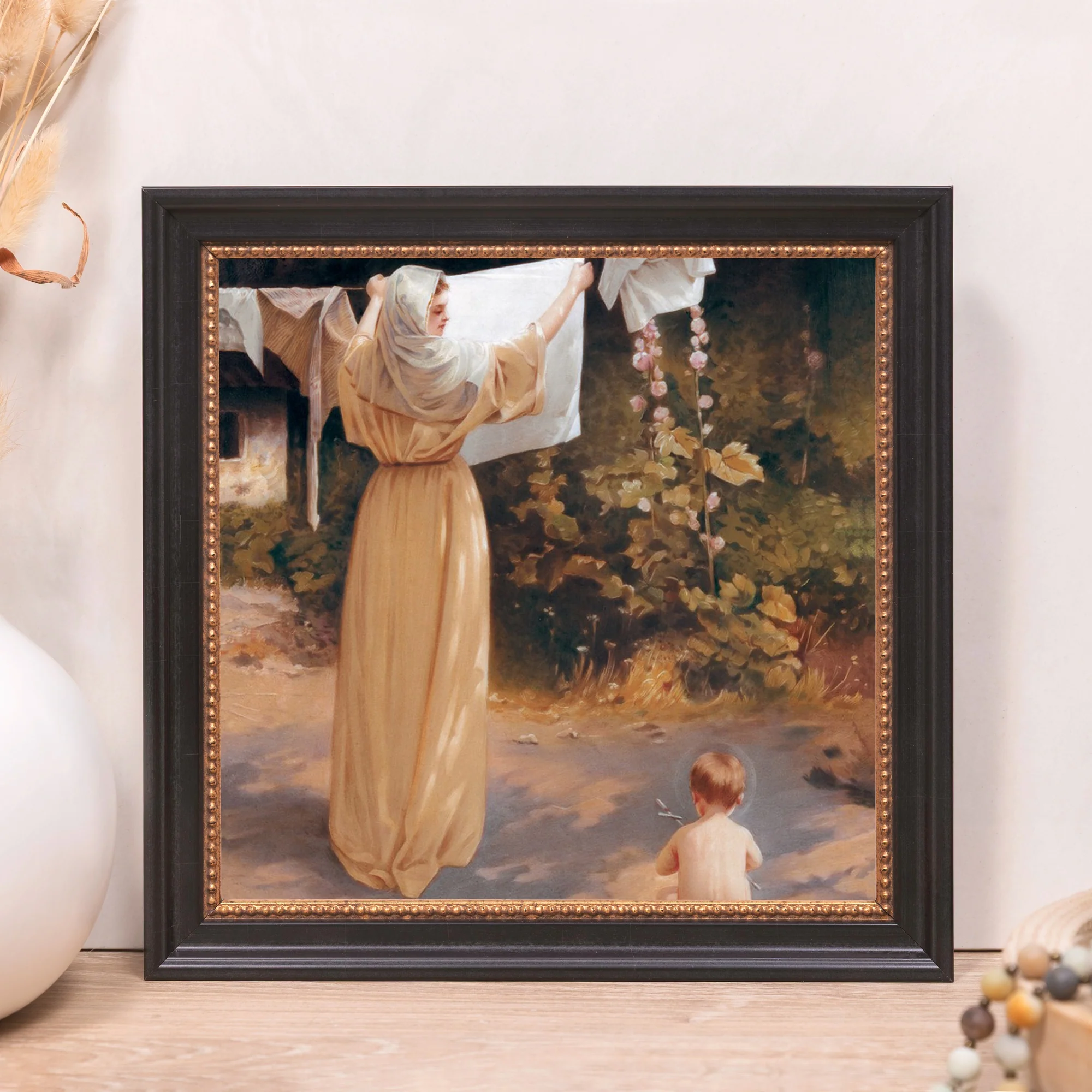 The Polish Madonna Framed Canvas - Sacred Mini Collection - Image 9