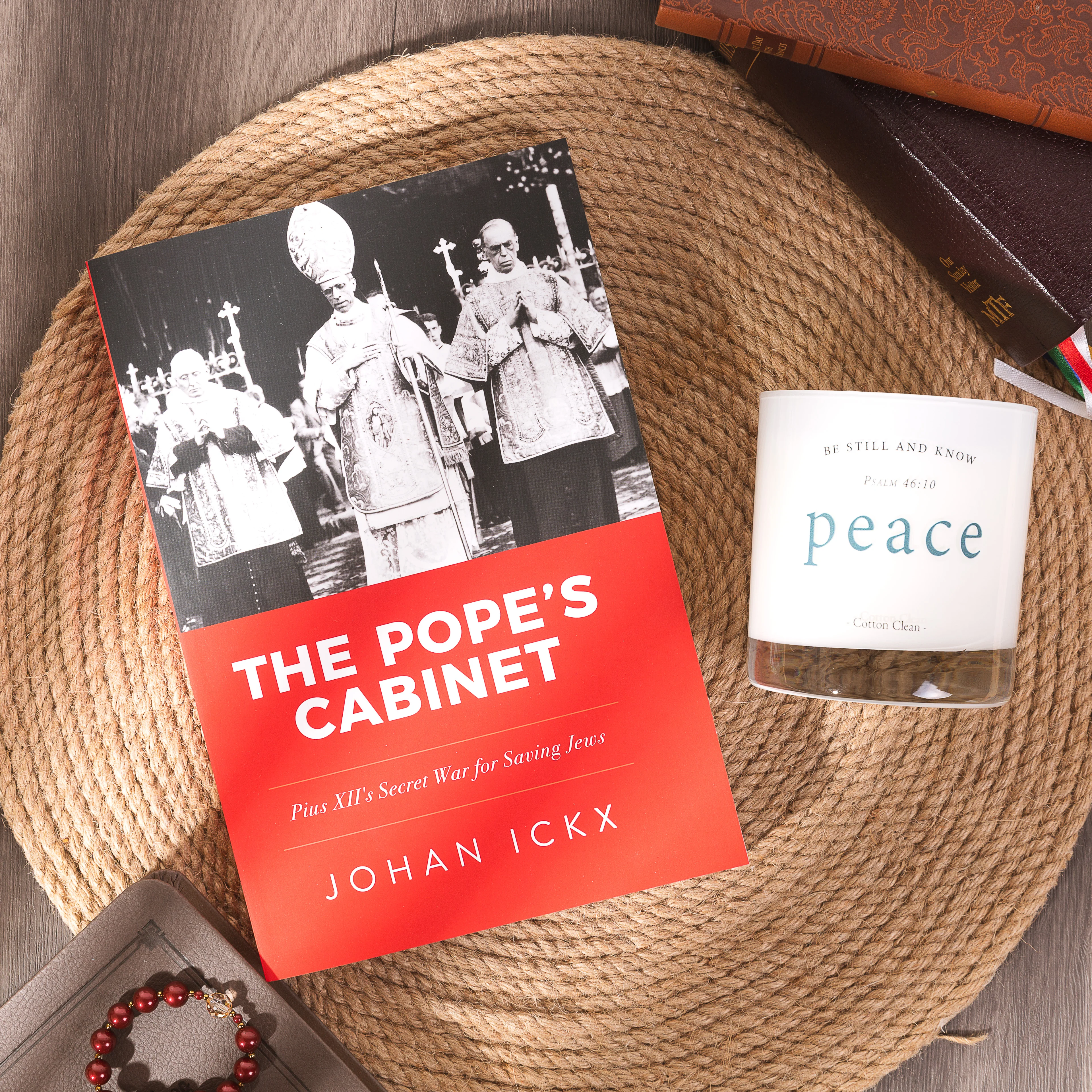 The Pope's Cabinet & Peace Candle Set