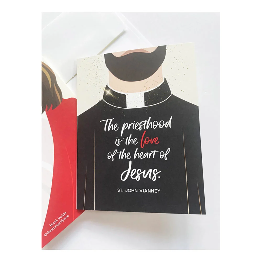The Priesthood Is the Love of Jesus Greeting Card - Image 2