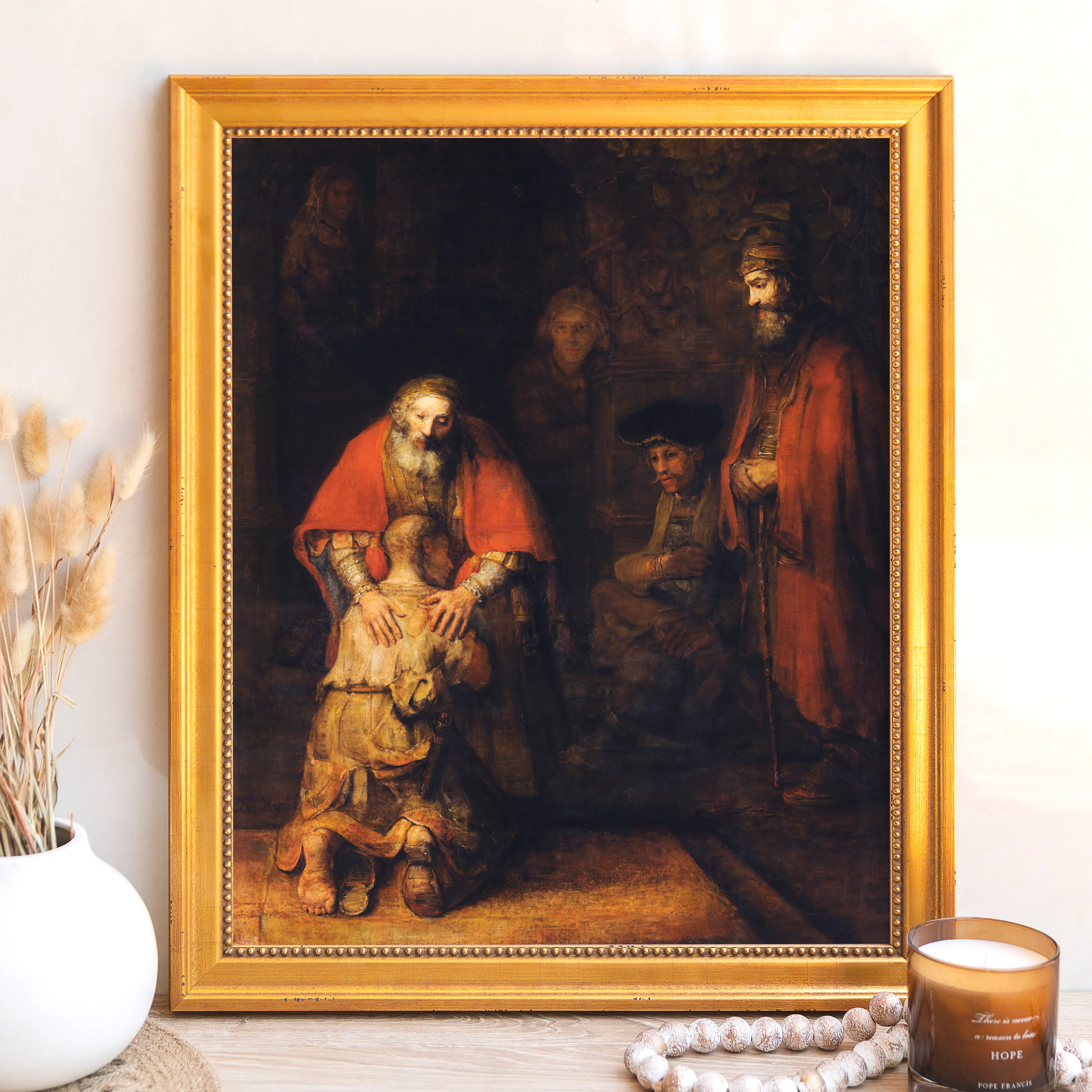 The Prodigal Son Framed Canvas - Sacred Signature Collection