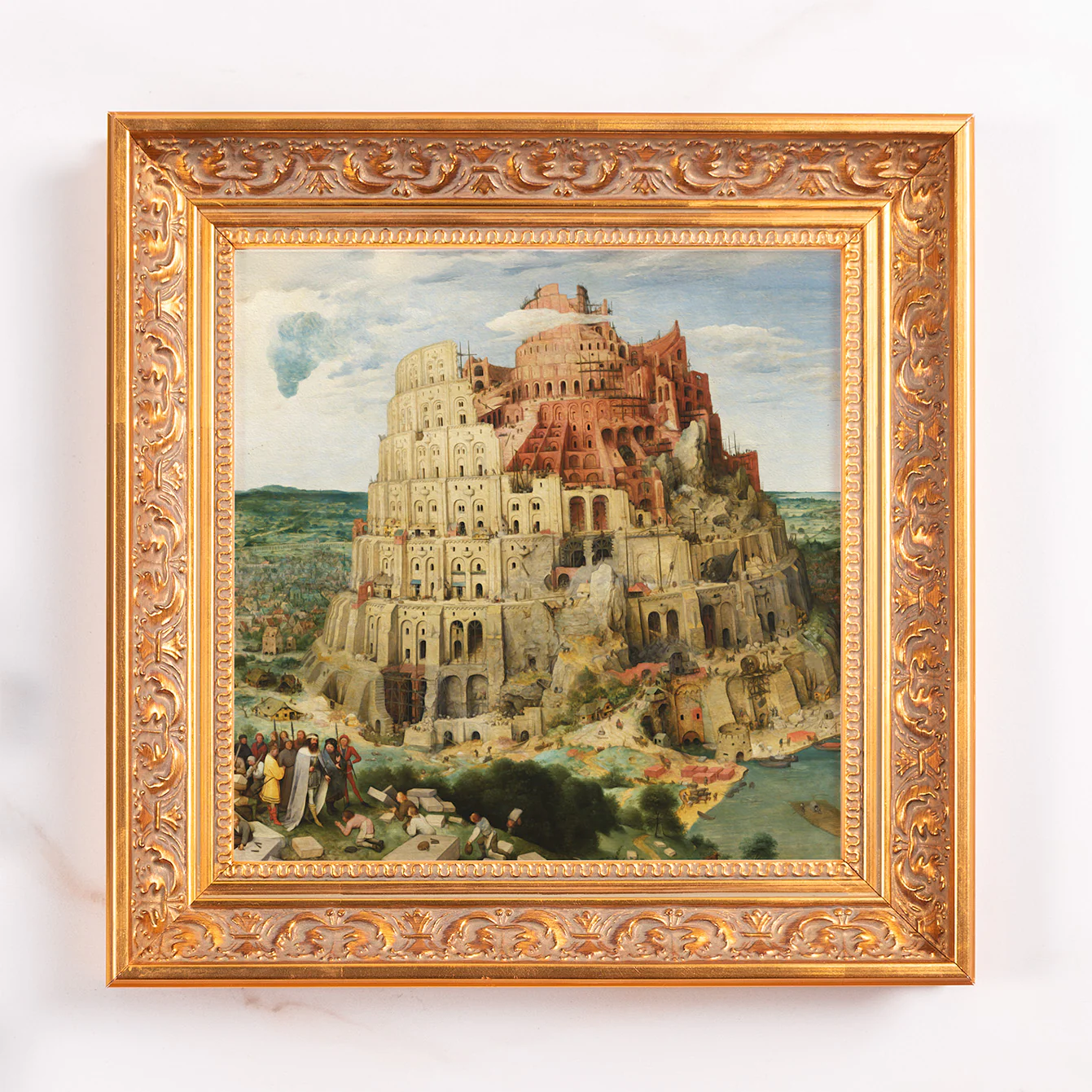 The Tower of Babel Framed Canvas - Sacred Mini Collection - Image 2