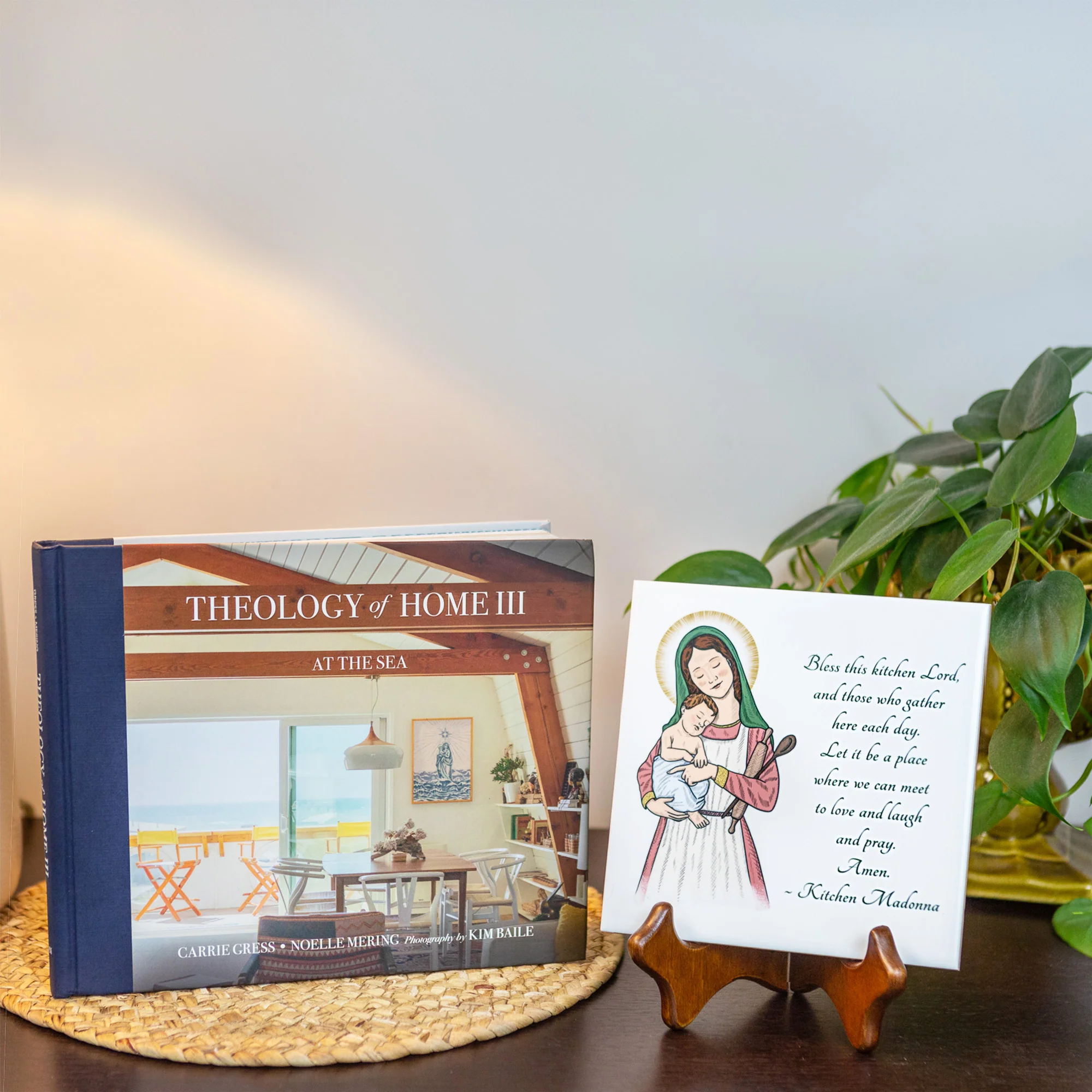 Theology of Home & Kitchen Madonna Tile Set
