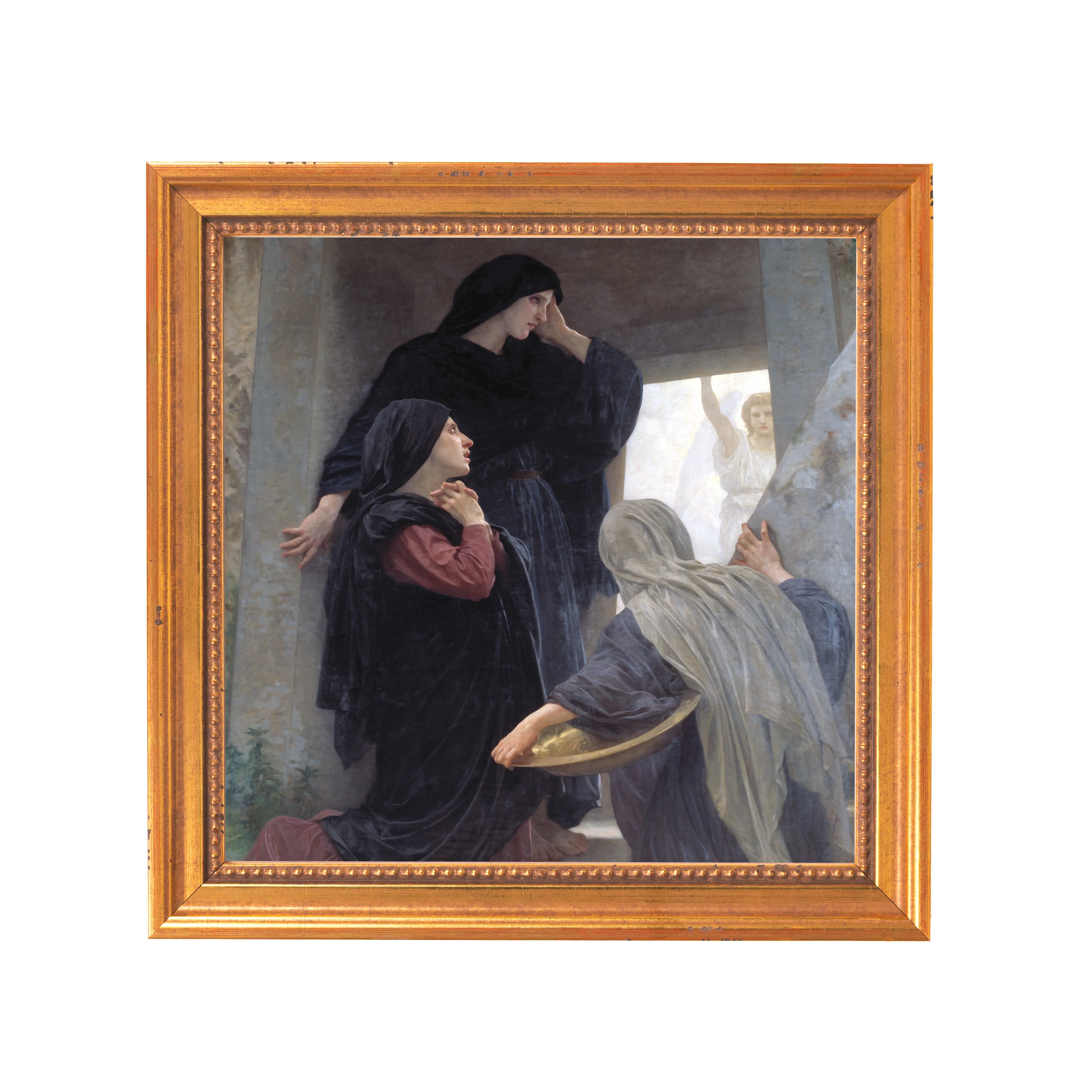 Three Marys at the Tomb Framed Canvas - Sacred Mini Collection - Image 6
