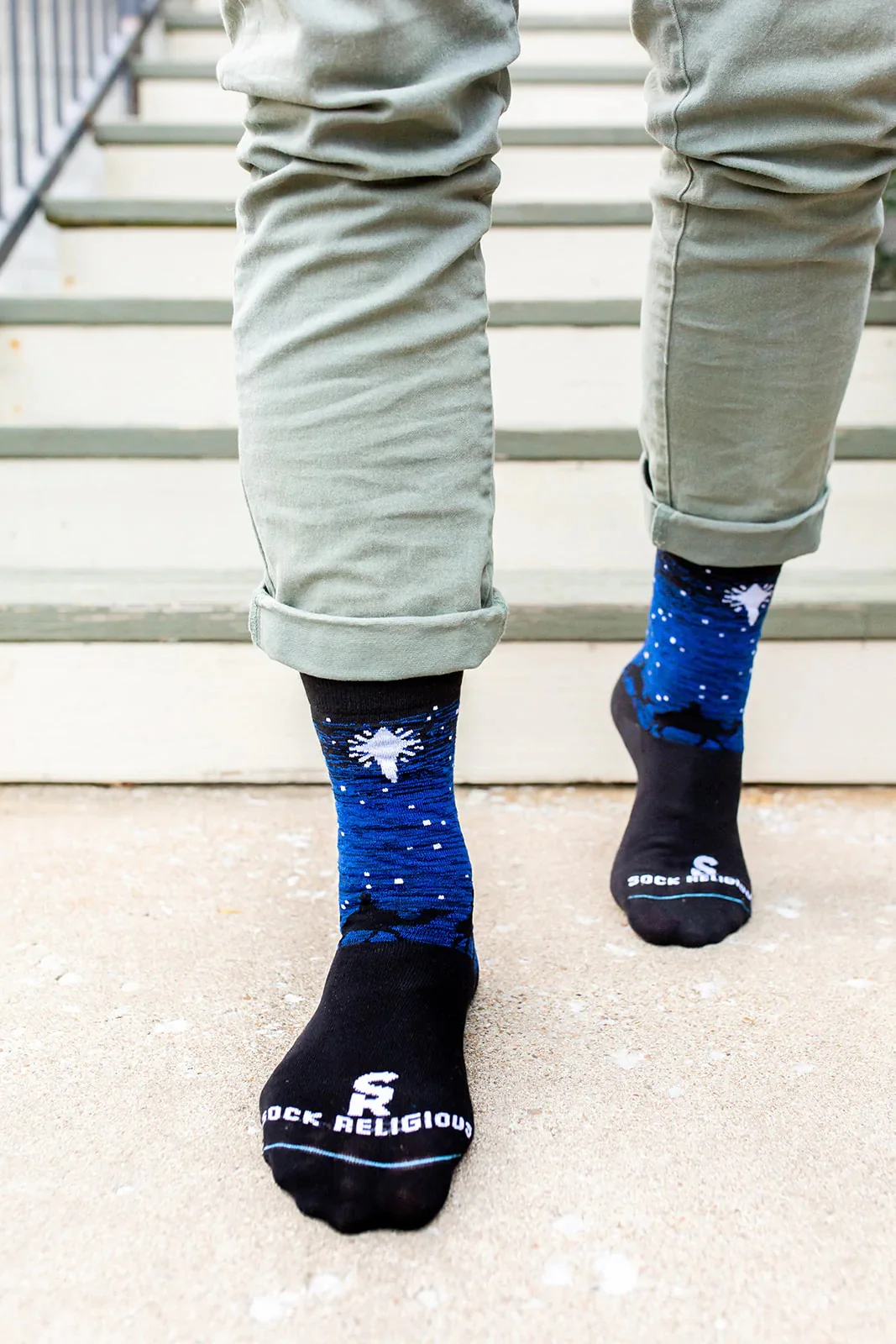 Three Wise Men Socks