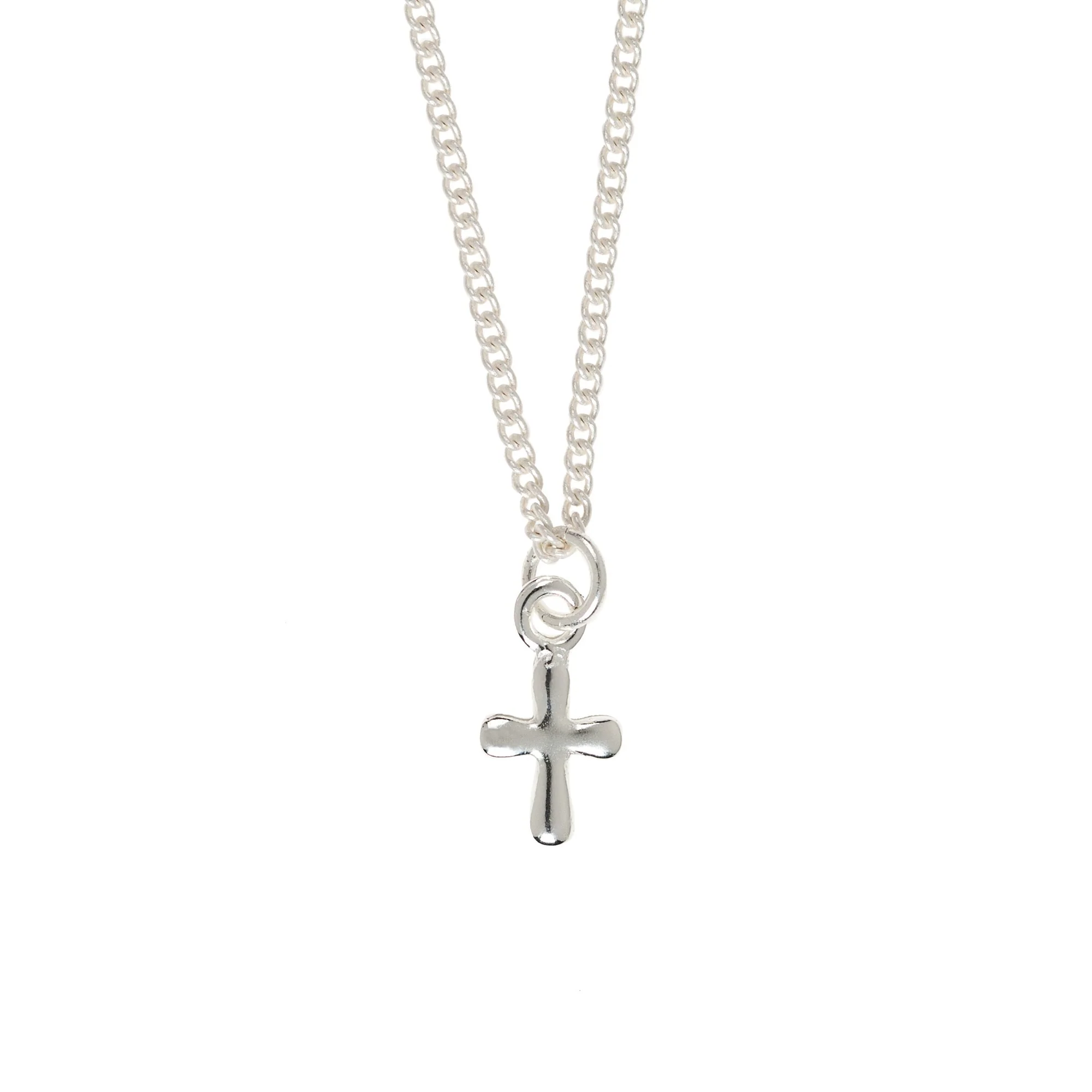 Tiny Infant Cross Necklace - Image 2