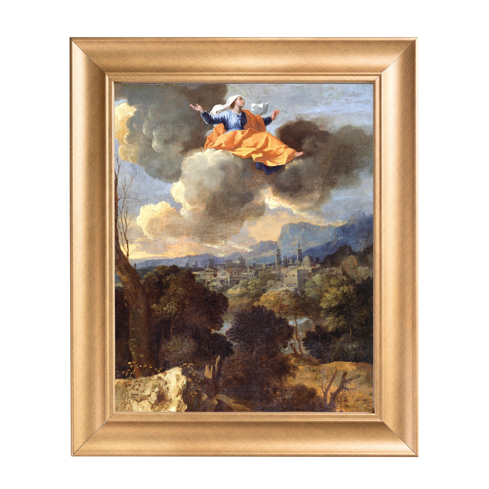 Translation of St. Rita Gold Framed Art Print - Multiple Sizes - Image 3