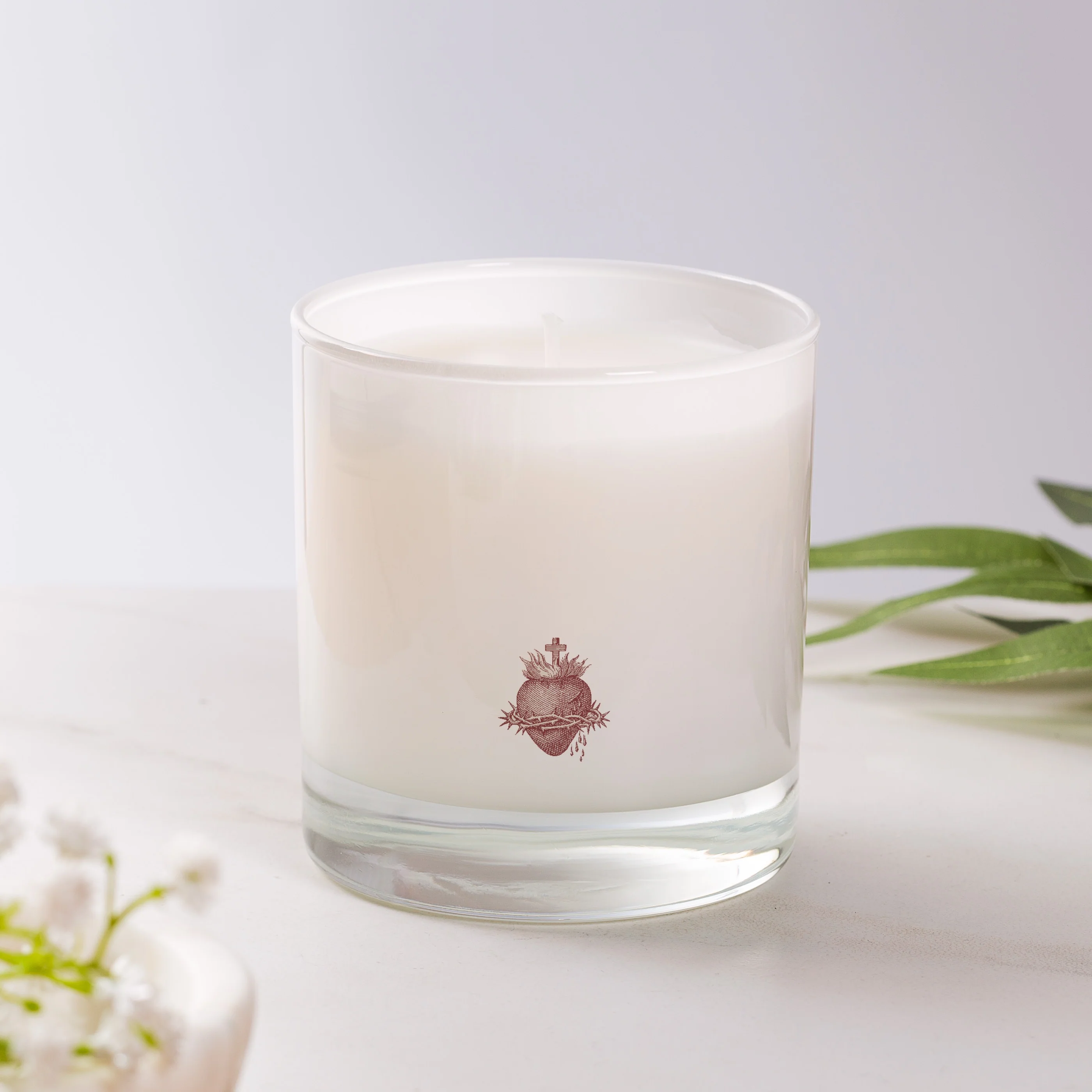 Two Hearts Candle