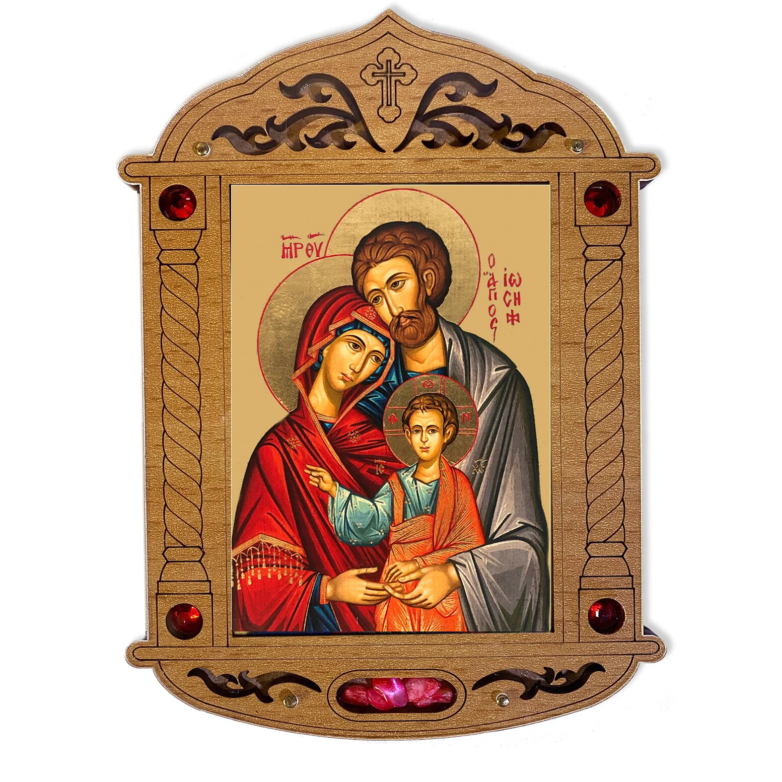 Ukrainian Holy Family Icon Shrine