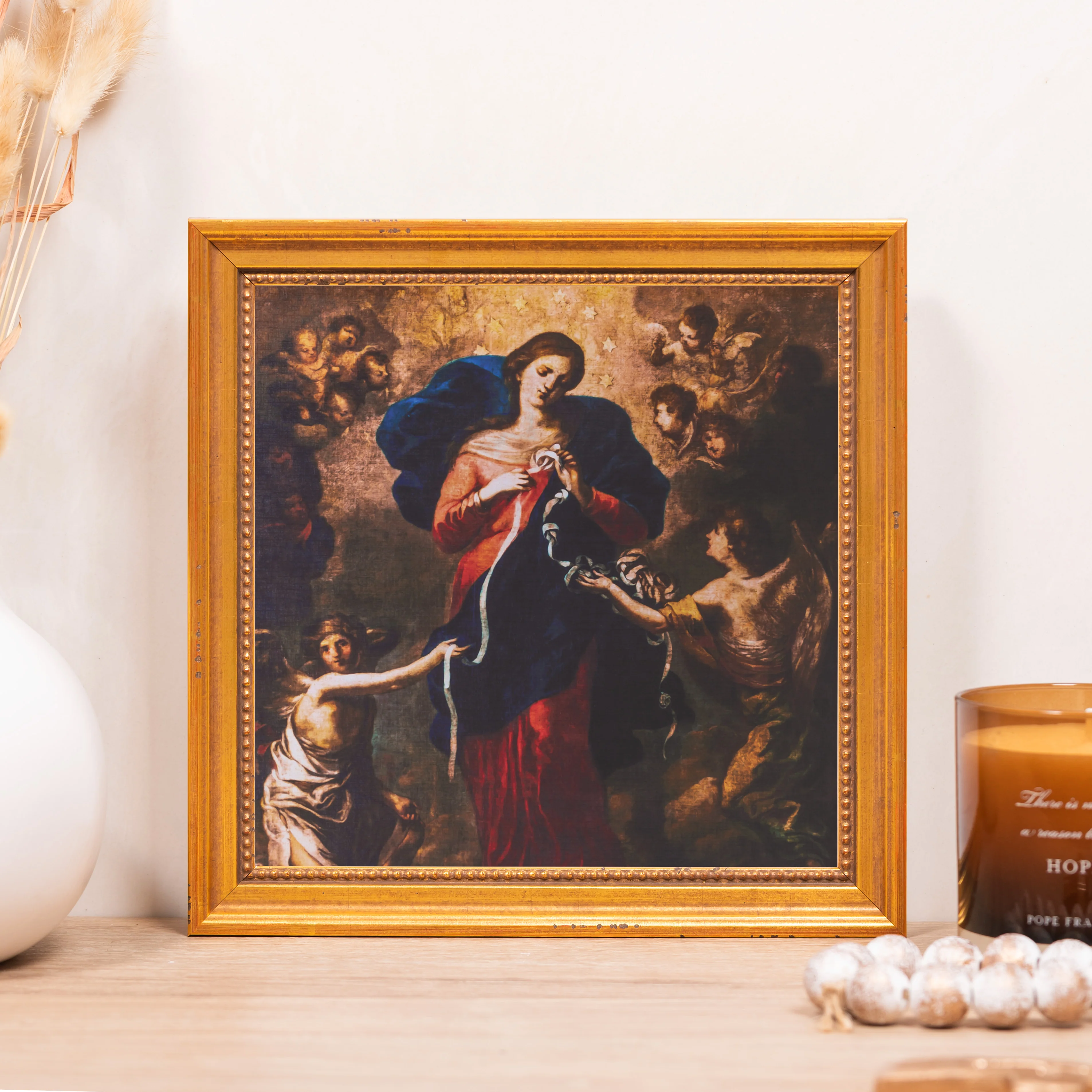 Undoer of Knots Framed Canvas - Sacred Mini Collection - Image 4
