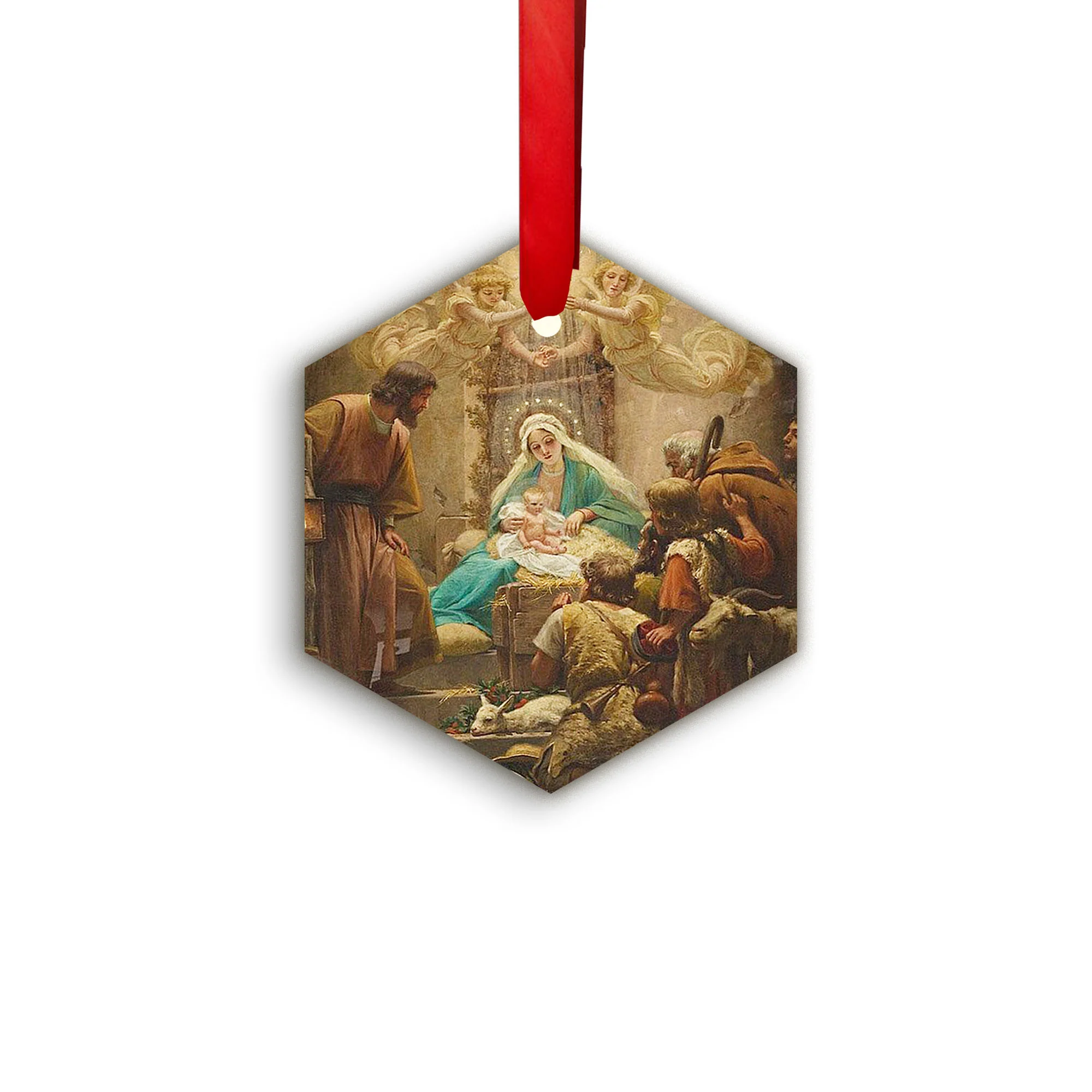 Vidal Adoration of the Shepherds Ornament - Image 2