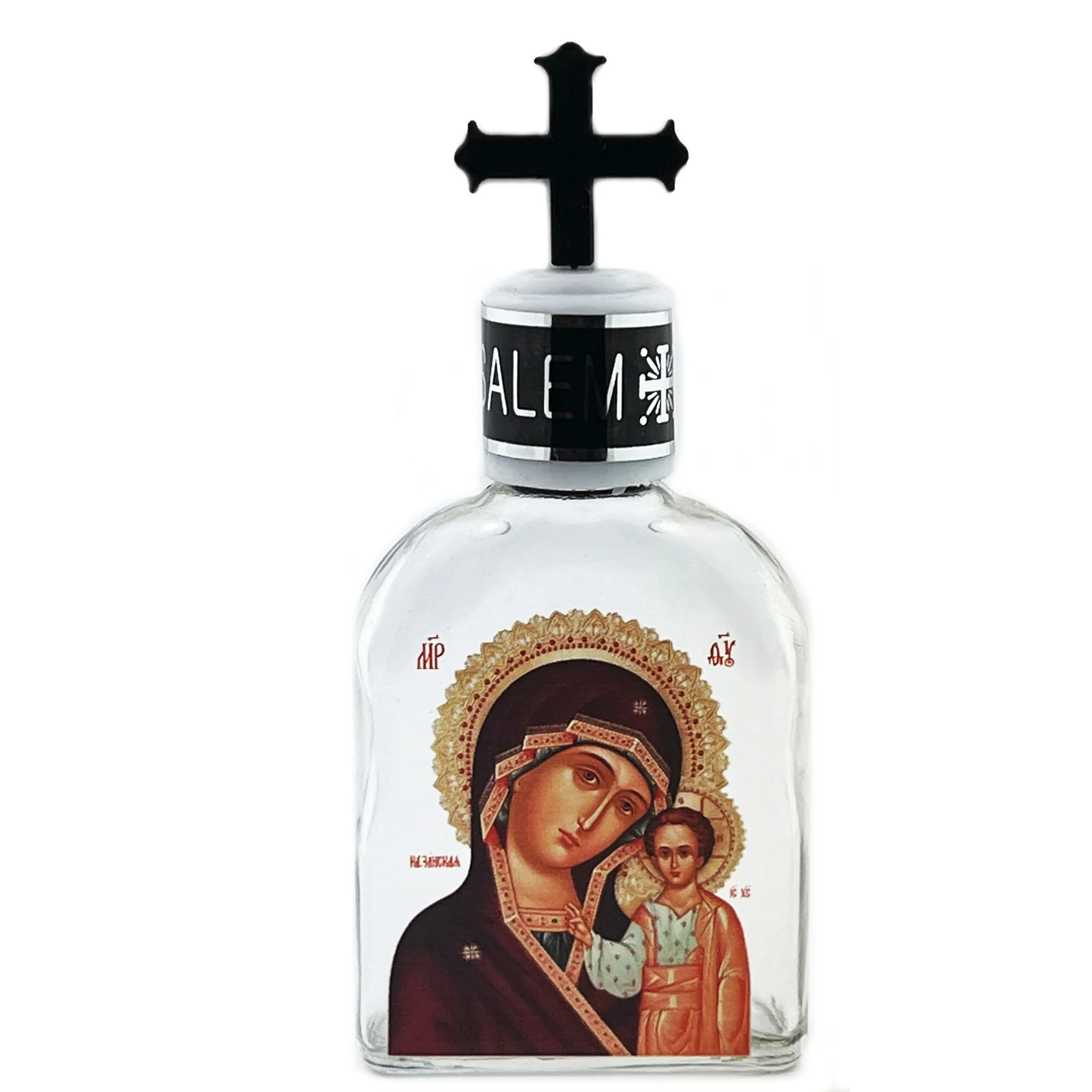 Virgin of Kazan Holy Water Bottle