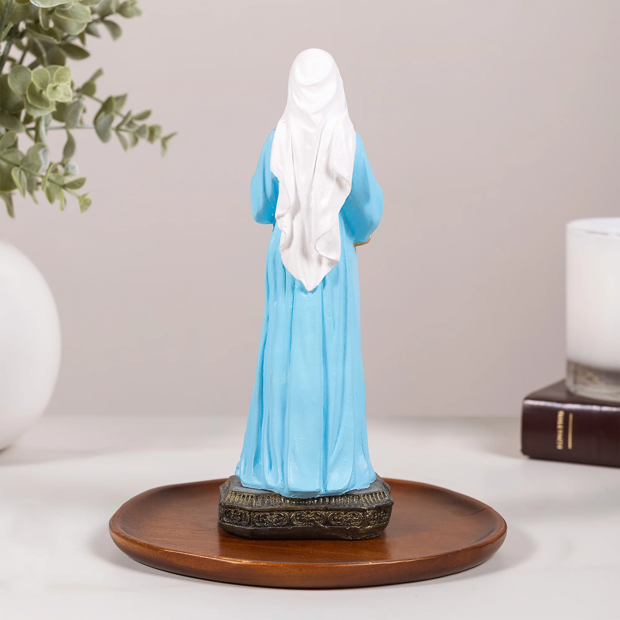 Virgin of Sweet Expectation - White or Hand Painted - 8" - Image 8