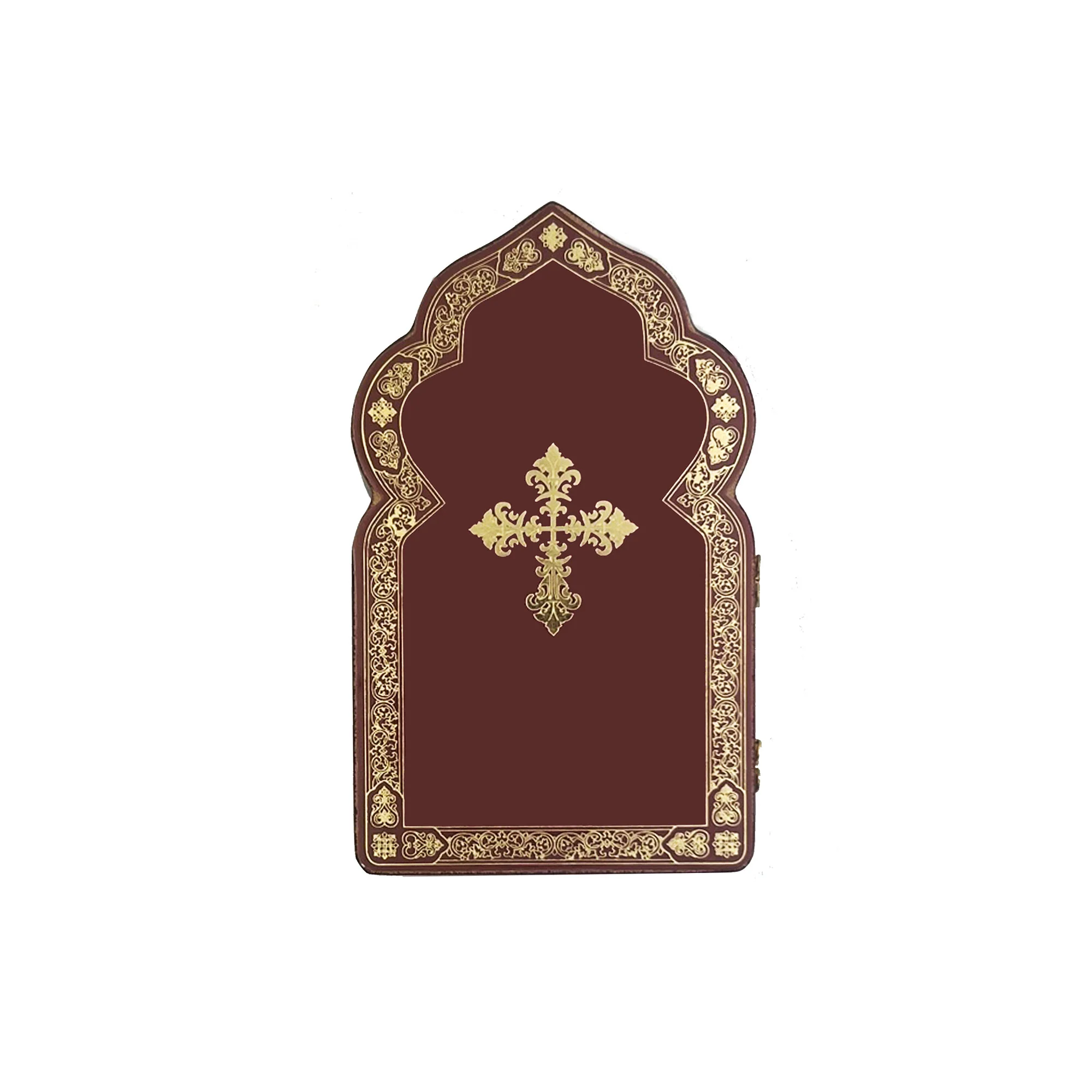 Virgin of Vladimir & Christ Pantocrator Cathedral Diptych - 4" - Image 3