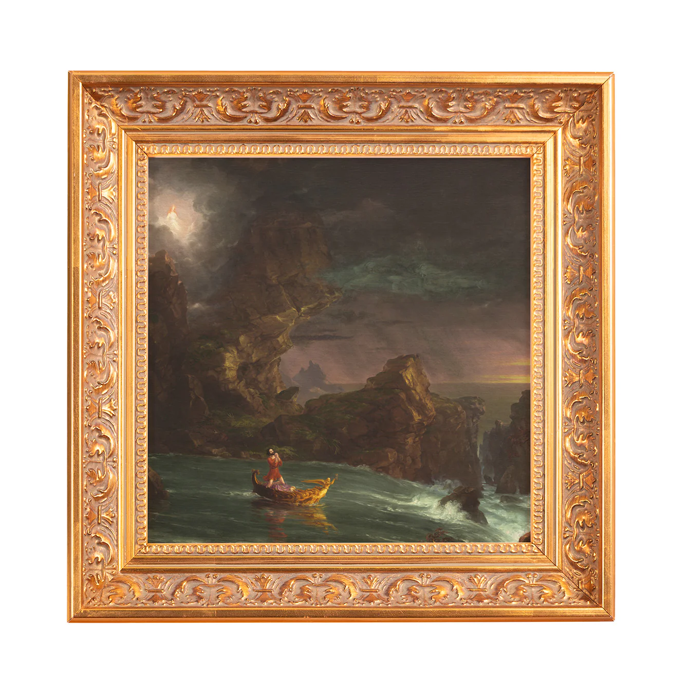 Voyage of Life: Manhood Framed Canvas - Sacred Mini Collection - Image 7