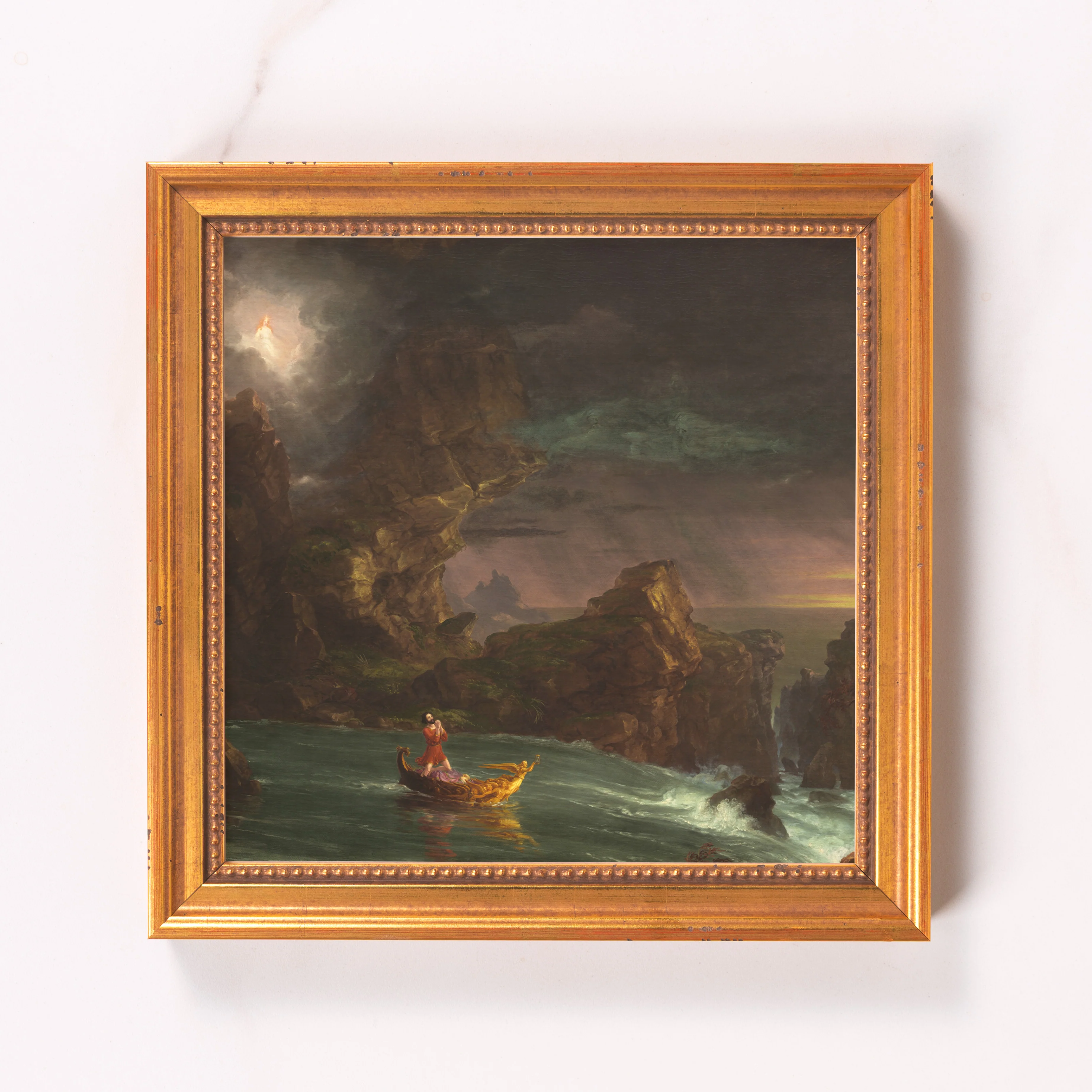 Voyage of Life: Manhood Framed Canvas - Sacred Mini Collection - Image 9