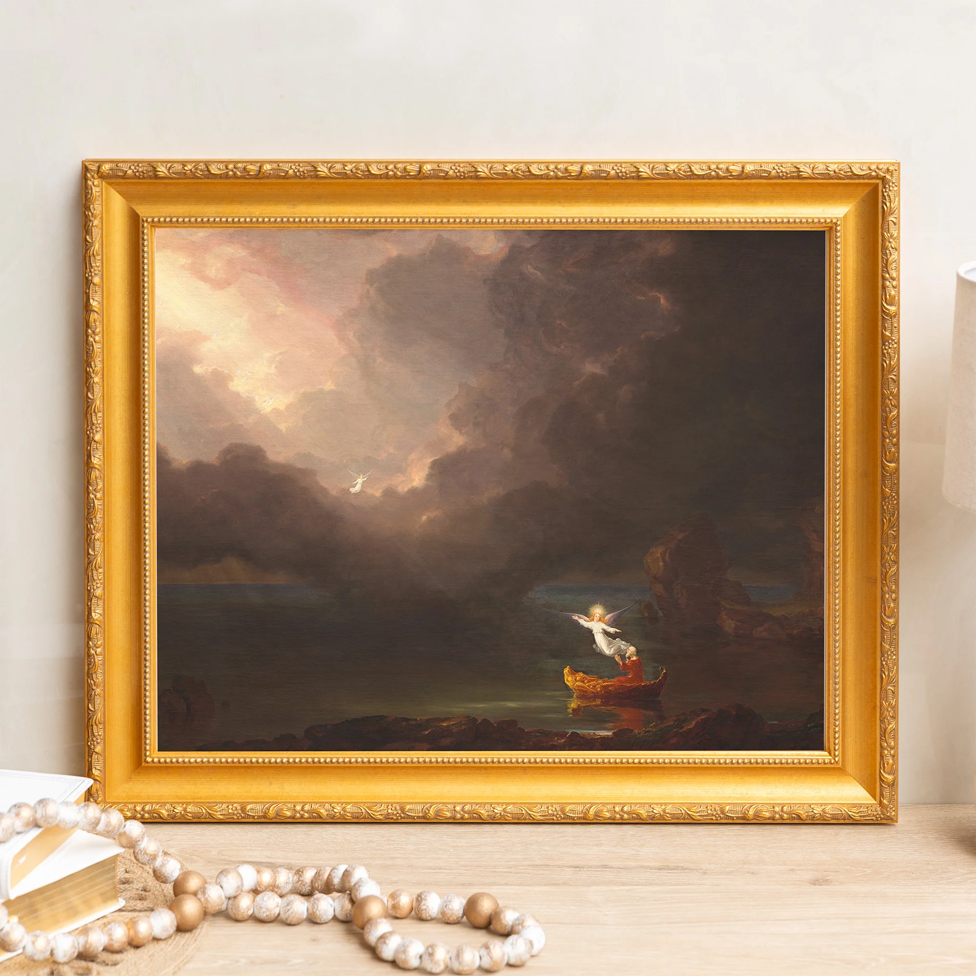 Voyage of Life: Old Age Framed Canvas - Sacred Signature Collection - Image 4