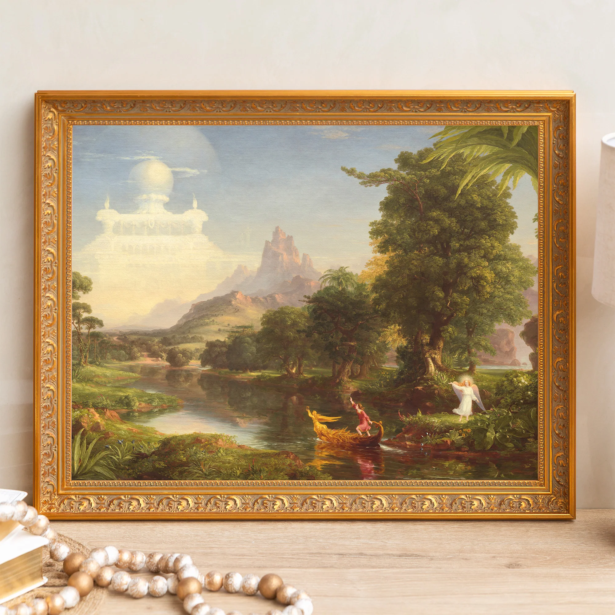 Voyage of Life: Youth Framed Canvas - Sacred Signature Collection