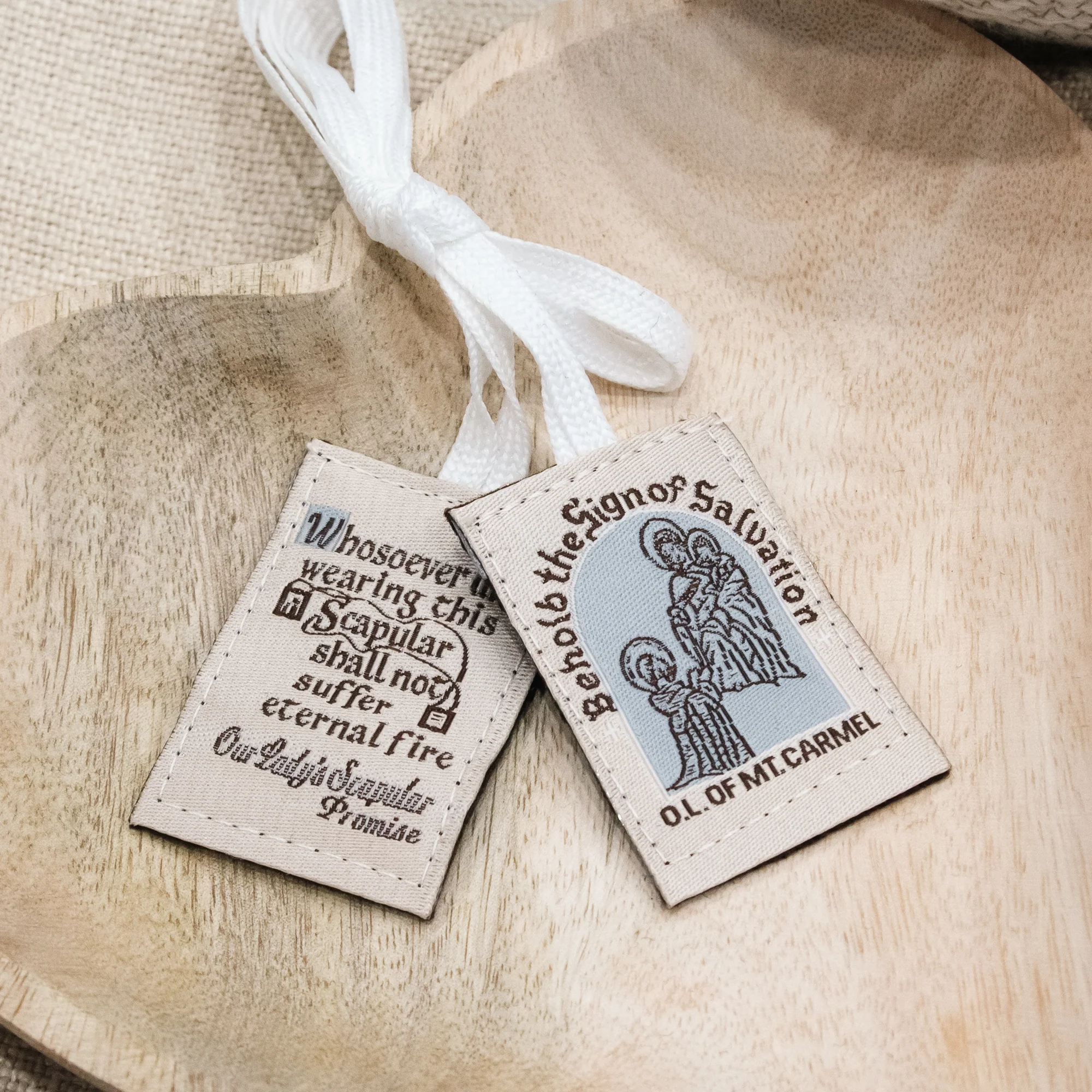 Washable Brown Scapular - Image 2