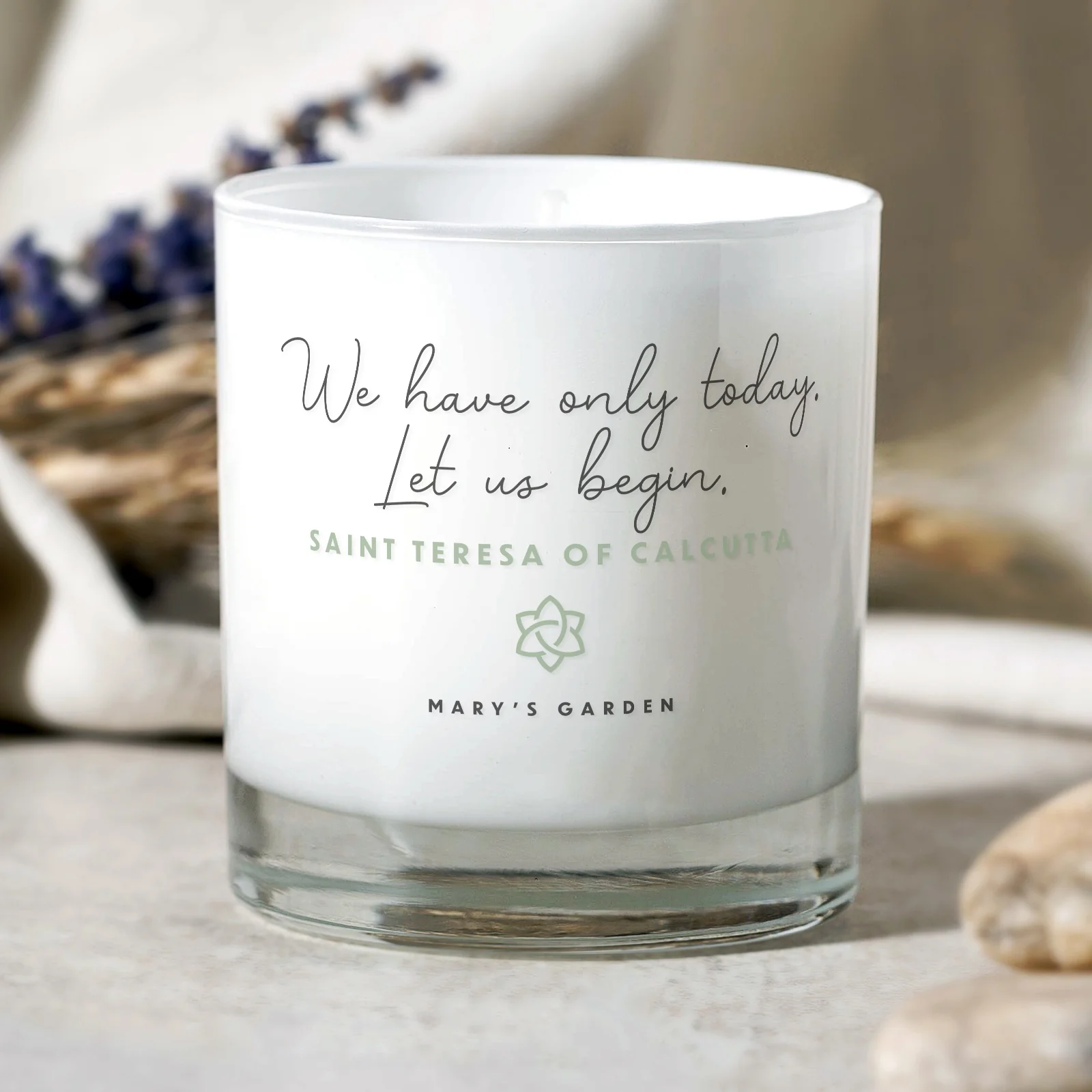 We Have Only Today Candle