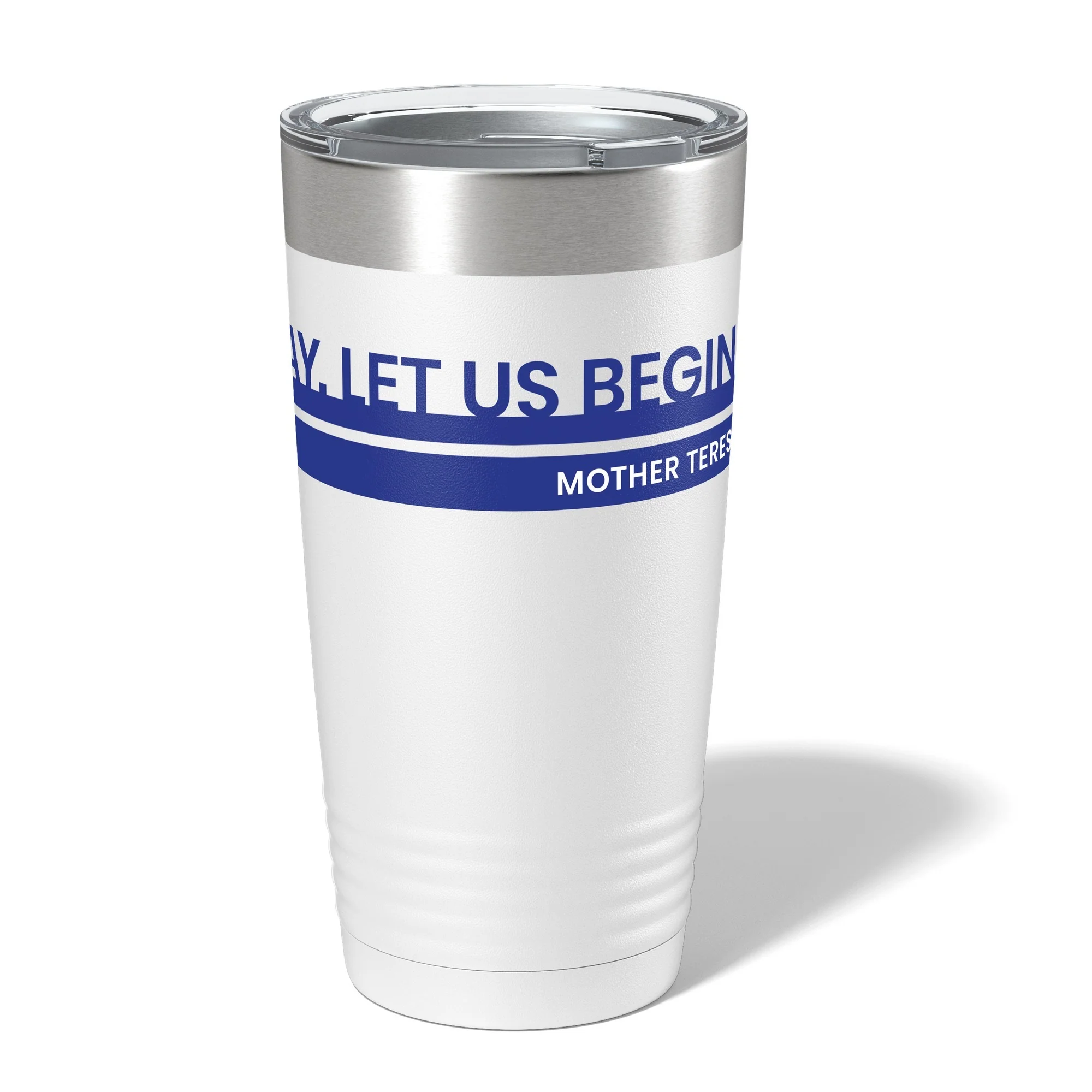 We Have Only Today Insulated White 20oz Tumbler - Image 3