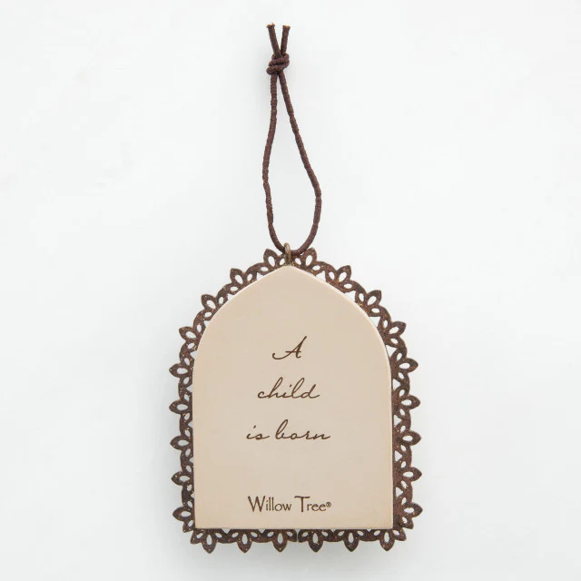 Willow Tree Holy Family Metal Edged Ornament - Image 2