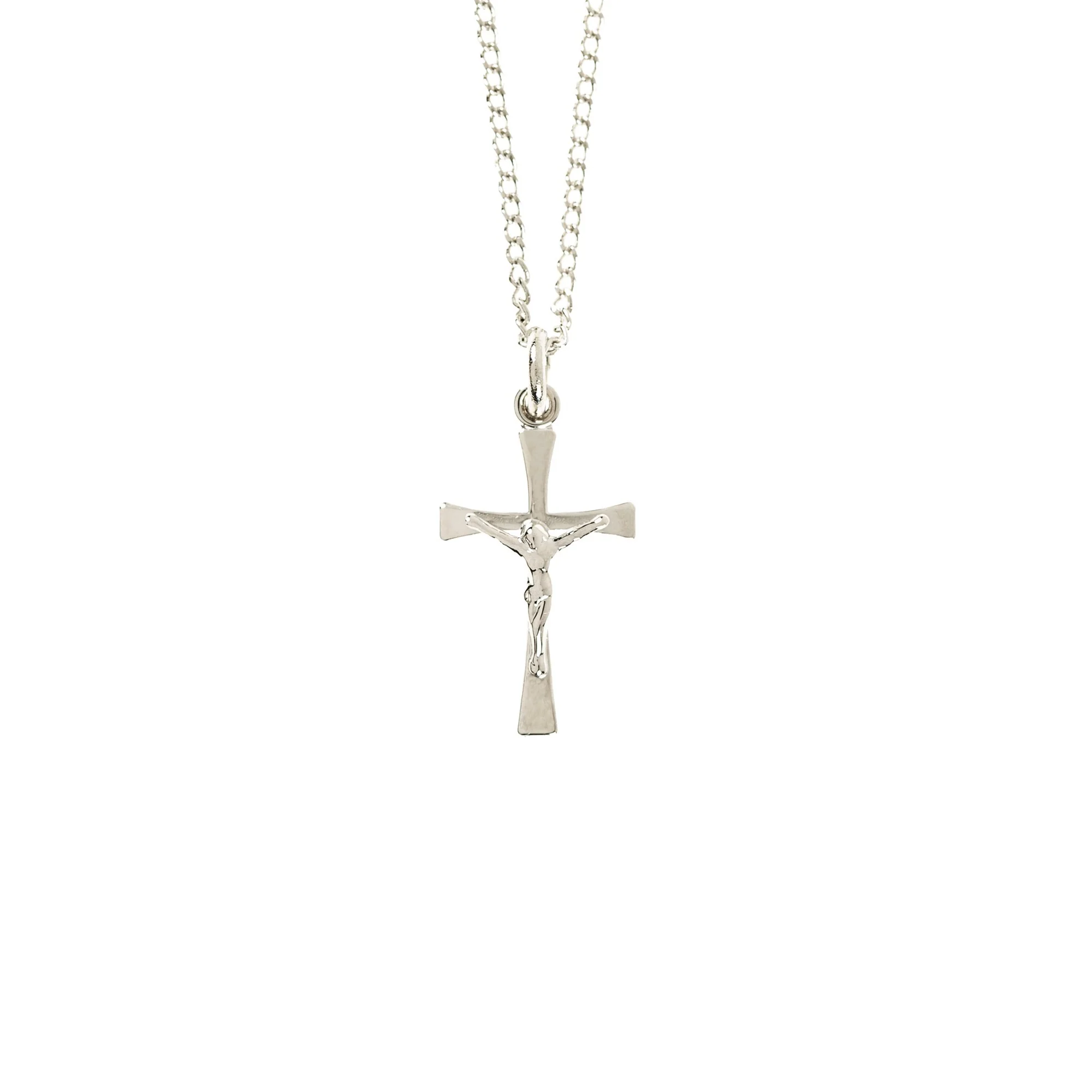 Youth SS Crucifix Necklace